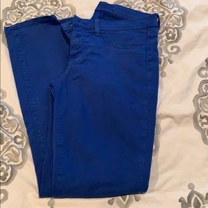 J Brand Skinny Jean, royal blue, size 27